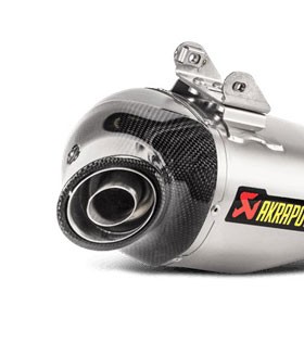 Akrapovic Endkappenset für V4A/Titan Dämpfer