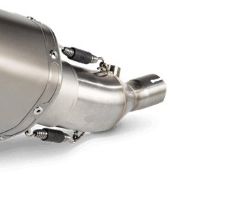 Akrapovic Zwischenrohr Slip-on- Edelstahl- V4A, Lambadanschluss