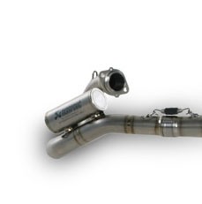 Akrapovic Krümmerbögen- Edelstahl- V4A ohne Hülsen & Flansche