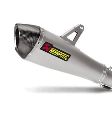 Akrapovic Auspuffdämpfer (ohne Anbaumaterial)