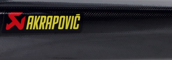 Akrapovic Hüllenkit Carbon Hülle M-H3C/M-H4C, Nietbändern, Edelstahl- V4A Niete, Aufkleber