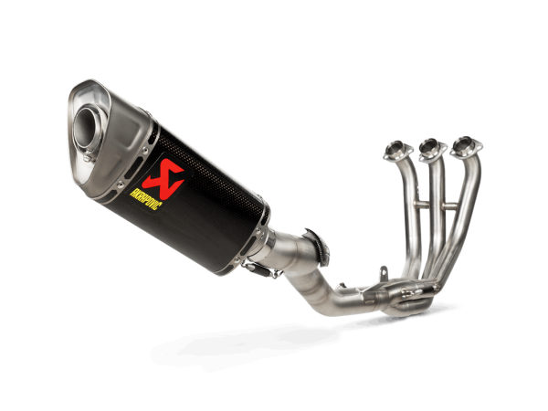 Akrapovic Auspuff Komplettanlage Edelstahl YAMAHA Tracer 9 / GT