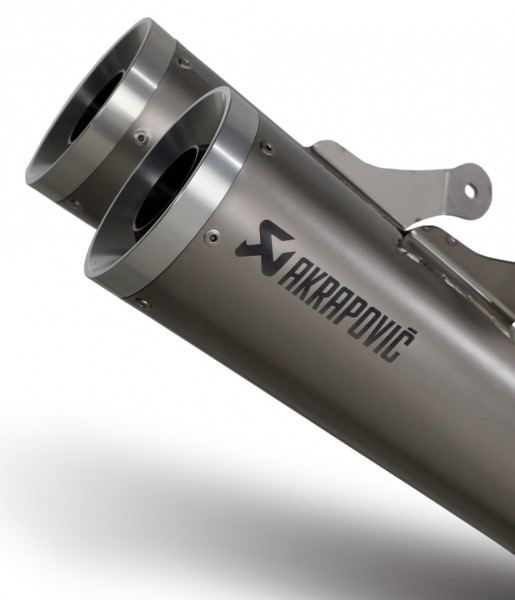 Akrapovic Auspuffdämpfer (ohne Anbaumaterial), linke Seite