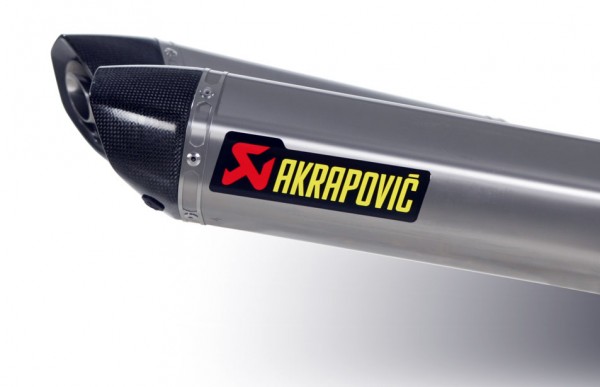 Akrapovic Auspuffdämpfer (ohne Anbaumaterial), linke Seite