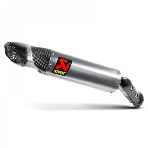 Akrapovic Auspuffdämpfer (ohne Anbaumaterial), linke Seite