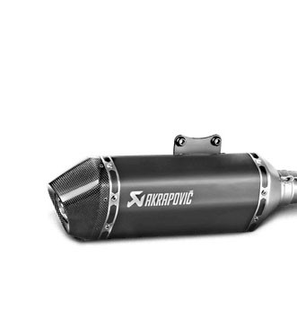 Akrapovic Auspuffdämpfer (ohne Anbaumaterial)