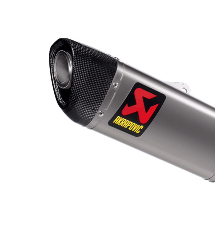 Akrapovic Auspuffdämpfer (ohne Anbaumaterial)