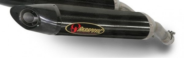 Akrapovic Auspuffdämpfer (ohne Anbaumaterial), rechte Seite