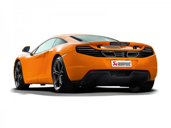 Akrapovic Auspuff Slip-On Titan MCLAREN MP4 12C/Spider 12-14