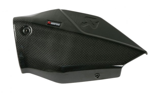 Akrapovic Carbon Hitzeschild ohne Anbaumaterial