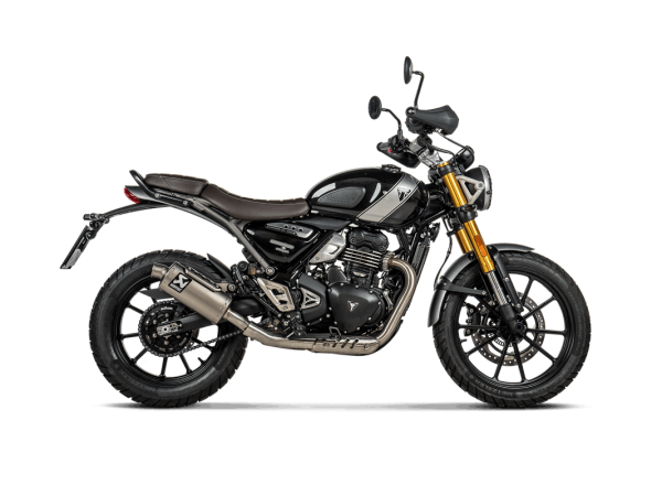 Akrapovic Auspuff Slip-On TRIUMPH Scrambler 400 X / Speed 400