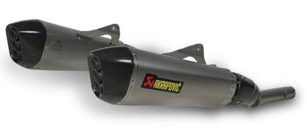 Akrapovic Auspuffdämpfer (ohne Anbaumaterial), linke Seite