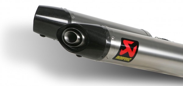 Akrapovic Auspuffdämpfer (ohne Anbaumaterial), linke Seite