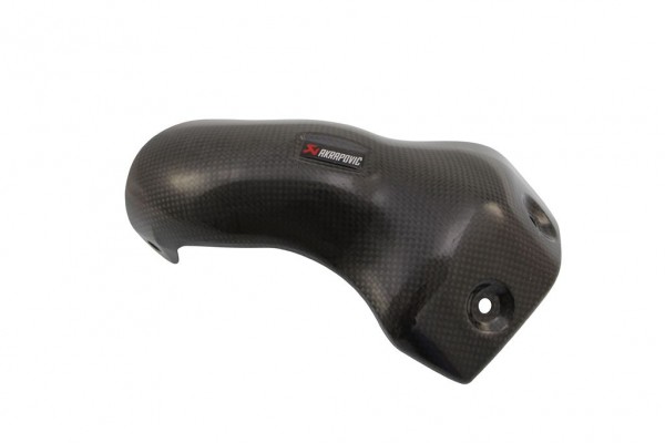 Akrapovic Carbon Hitzeschild mit Anbaumaterial APRILIA SRV 850 / GILERA GP 800