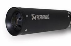 Akrapovic Auspuffdämpfer (ohne Anbaumaterial), linke Seite