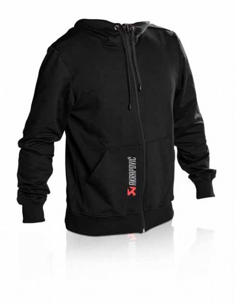 Akrapovic Hoodie Herren Schwarz/Rot