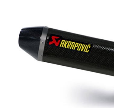 Akrapovic Auspuffdämpfer (ohne Anbaumaterial)