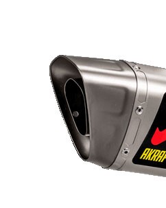 Akrapovic Endkappenset für V4A/Titan Dämpfer inkl. Nietband & Edelstahl- V4A Niete