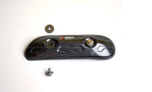 Akrapovic Carbon Hitzeschild ohne Anbaumaterial