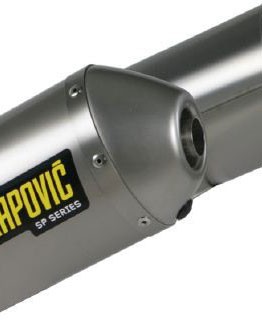 Akrapovic Endkappenset für V4A/Titan Dämpfer inkl. Nietband & Edelstahl- V4A Niete