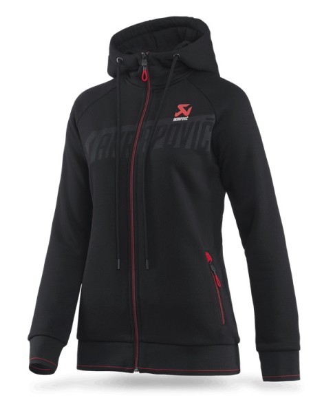 Akrapovic Hoodie Damen Schwarz