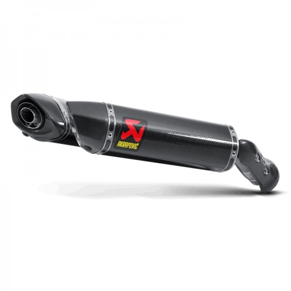 Akrapovic Auspuffdämpfer (ohne Anbaumaterial), linke Seite