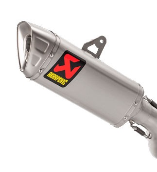 Akrapovic Auspuffdämpfer (ohne Anbaumaterial)