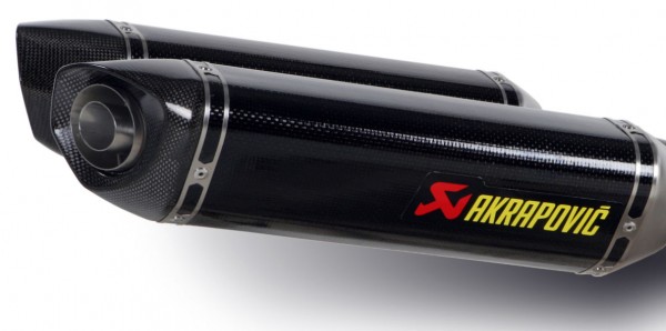 Akrapovic Auspuffdämpfer (ohne Anbaumaterial)