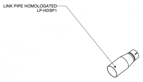 Akrapovic Zwischenrohr Slip-on- Edelstahl- V4A