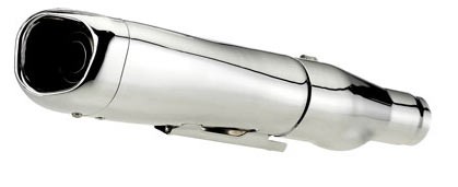 Akrapovic Auspuffdämpfer (ohne Anbaumaterial), vorne