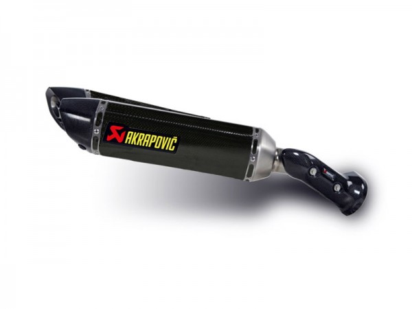 Akrapovic Auspuffdämpfer (ohne Anbaumaterial), linke Seite