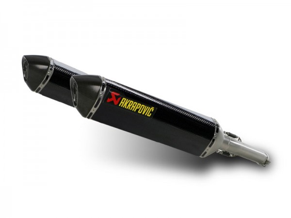 Akrapovic Auspuffdämpfer (ohne Anbaumaterial), linke Seite