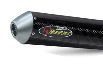 Akrapovic Auspuffdämpfer (ohne Anbaumaterial), linke Seite