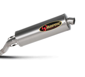 Akrapovic Auspuffdämpfer (ohne Anbaumaterial)