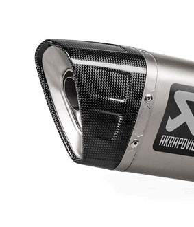 Akrapovic Endkappenset für V4A/Titan Dämpfer inkl. Edelstahl- V4A Niete