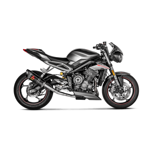 Akrapovic Auspuff Slip-On TRIUMPH Street Triple 765 S / R / RS 17-19