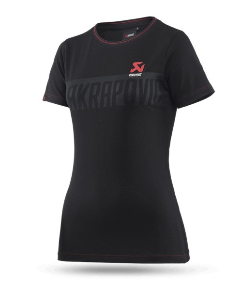 Akrapovic T-SHIRT Damen Schwarz