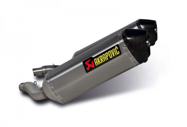 Akrapovic Auspuffdämpfer (ohne Anbaumaterial), rechte Seite