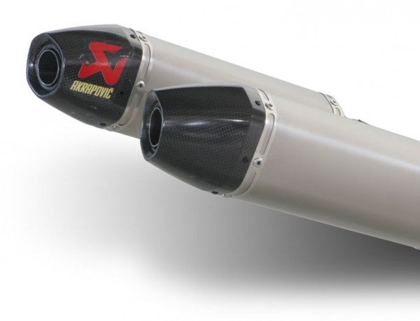 Akrapovic Auspuffdämpfer (ohne Anbaumaterial), rechte Seite