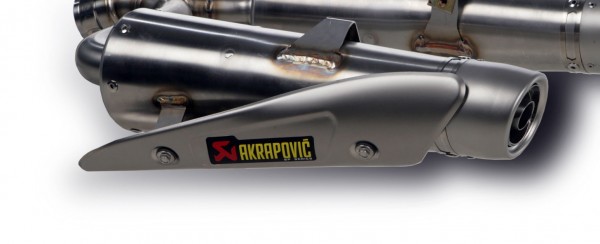 Akrapovic Auspuffdämpfer (ohne Anbaumaterial), linke Seite