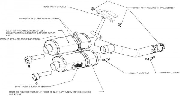 Akrapovic dB-Reducer