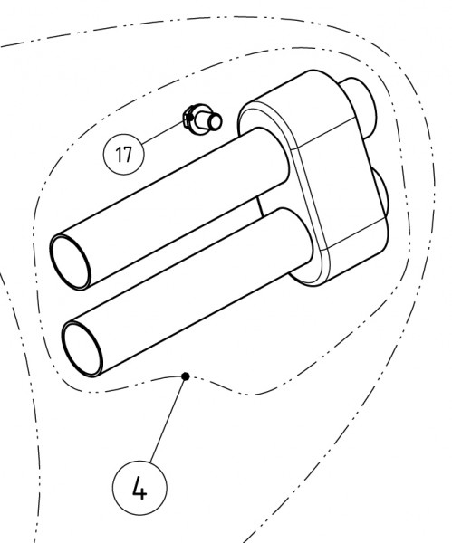 Akrapovic dB-Killer/dB-Eater passend auf die rechte Seite