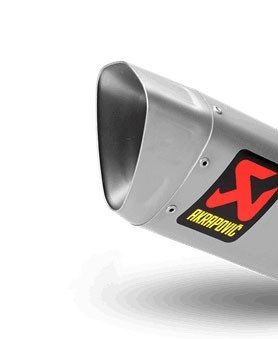 Akrapovic Endkappenset für V4A/Titan Dämpfer inkl. Edelstahl- V4A Niete