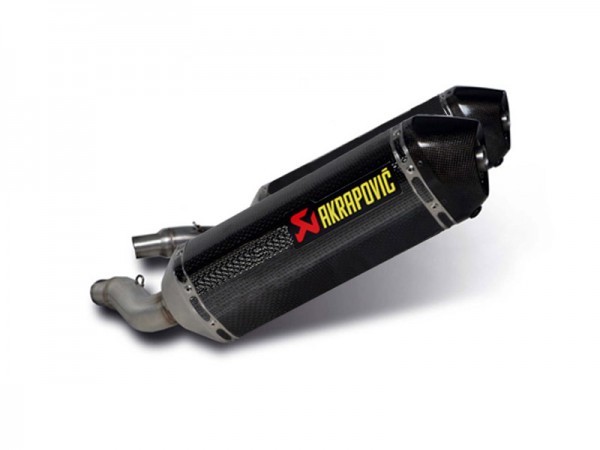 Akrapovic Auspuffdämpfer (ohne Anbaumaterial), linke Seite