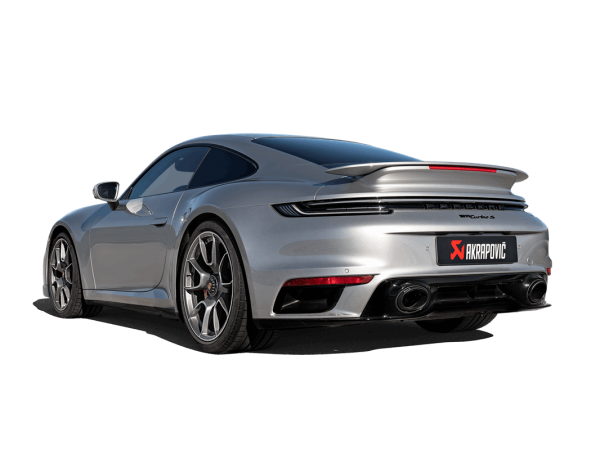 Akrapovic Auspuff Slip-On Titan/Black PORSCHE 992 (911) TURBO / TURBO S - OPF/GPF