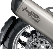 Akrapovic Hüllenkit Titan Hülle, Nietbändern, Edelstahl- V4A Niete, Aufkleber, BMW HP Version