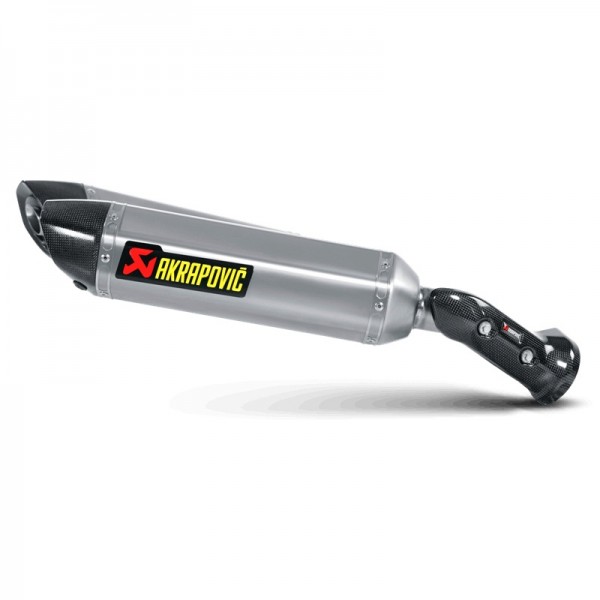 Akrapovic Auspuffdämpfer (ohne Anbaumaterial), linke Seite