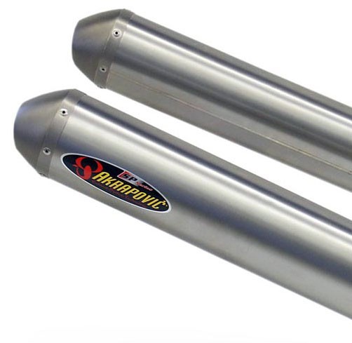 Akrapovic Auspuffdämpfer (ohne Anbaumaterial), rechte Seite