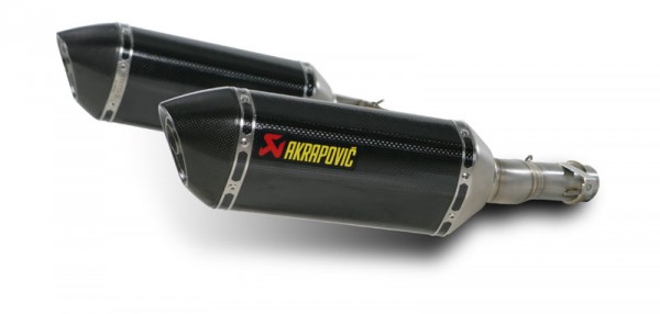 Akrapovic Auspuffdämpfer (ohne Anbaumaterial), rechte Seite