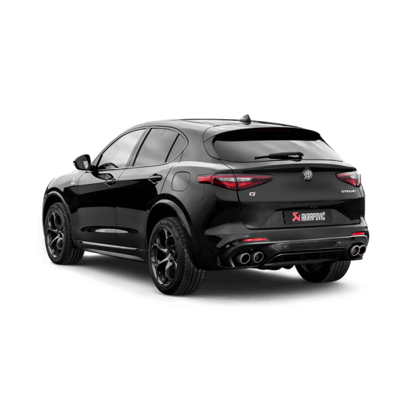 Akrapovic Auspuff Slip-On Titan ALFA ROMEO Stelvio Quadrifoglio